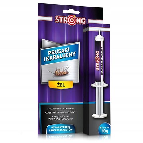 SILNA TRUTKA ŻEL ŚRODEK NA KARALUCHY PRUSAKI STRONG PREPARAT 10G na Arena.pl