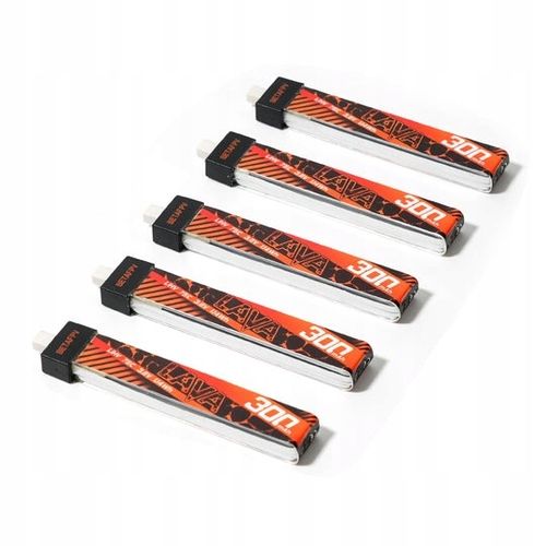 Bateria BETAFPV LAVA LiHv 1S 3.8V 300mAh 75C (5 SZTUK) na Arena.pl