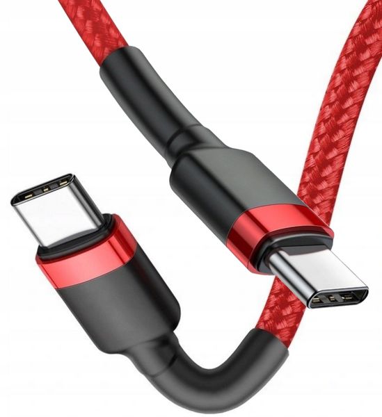 Kabel PowerDelivery PD 60W Typ USB-C USB-C 2m zdjęcie 1