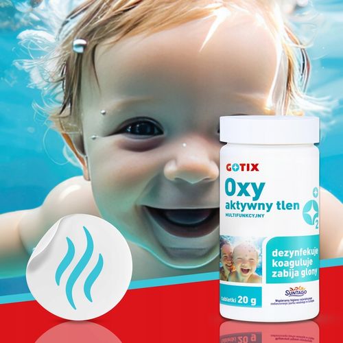 Aktywny Tlen do Basenu Jacuzzi Tabletki Chemia Basenowa Zamiast Chloru na Arena.pl