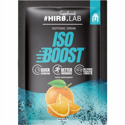 IZOTONIK ISO KONCENTRAT NAWODNIENIE ELEKTROLITY pomarańcz 25x 25g box hiro na Arena.pl