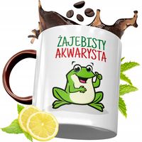 Kubek Bordowy Dla Akwarysty Na Urodziny Prezent Z Nadrukiem Ze Zdjęciem