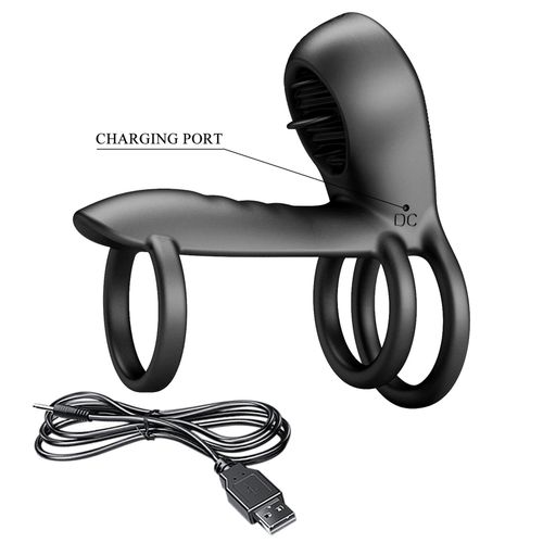 Pretty Love - Vibrating Penis Sling Jammy, 12 Vibration Functions 12 na Arena.pl