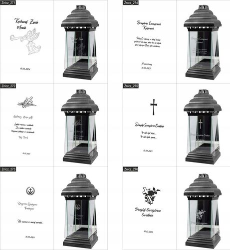 ZNICZ LAMPION KAPLICZKA z grawerem dla PRADZIADKA na Arena.pl