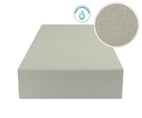 Prześcieradło Nieprzemakalne Z Gumką 60X120 Jersey Jasno Szare