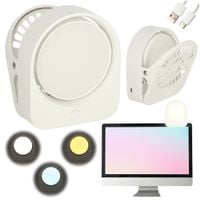 Lampka z Klipsem do Czytania Monitora Bezprzewodowa Regulowana 3 Barwy