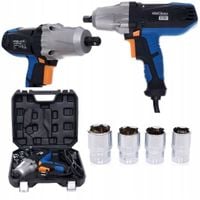 Elektryczny klucz udarowy 1/2" + walizka + nasadki Kraft&Dele KD1796