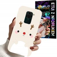 ETUI CASE DO XIAOMI NOTE 9 PRO - ŚWIĄTECZNE WZORY RENIFER MIKOŁAJ ŚWIĘTA