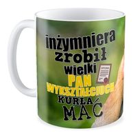 Kubek z nosaczem Inżymniera zrobił i wielki Pan