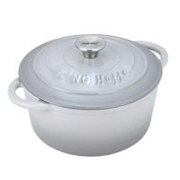 emaliowany garnek żeliwny 24cm kinghoff kh-1521
