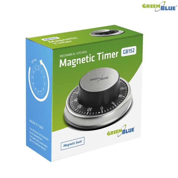 Mechaniczny timer stoper minutnik magnetyczns zdjęcie 1