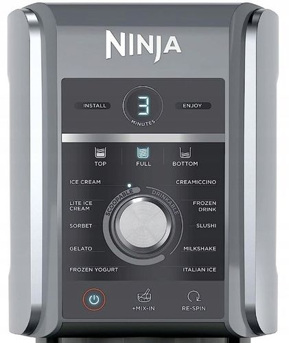 NINJA NC501EU CREAMi Deluxe Ice Cream Maker, urządzenie, maszyna do lodów na Arena.pl