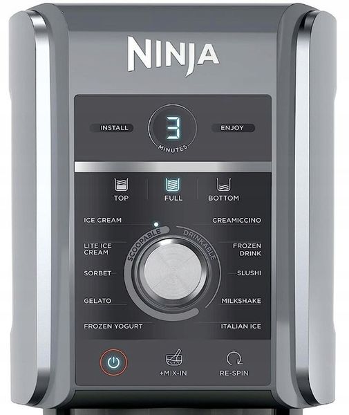 NINJA NC501EU CREAMi Deluxe Ice Cream Maker, urządzenie, maszyna do lodów zdjęcie 15