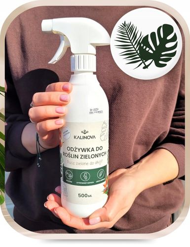 Odżywka Nawozowa Nawóz Do Liści Roślin Zielonych Monstery Palm Fikusa na Arena.pl