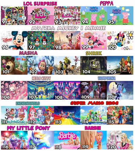 PUZZLE - KOCI DOMEK GABI WZORY Z BAJEK DLA DZIECI 96EL + WORECZEK na Arena.pl