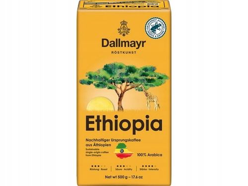 Kawa mielona DALLMAYR Ethiopia HVP 0.5 kg na Arena.pl