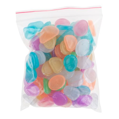 KAMIENIE ŚWIECĄCE FLUORESCENCYJNE KAMYKI 100SZT na Arena.pl