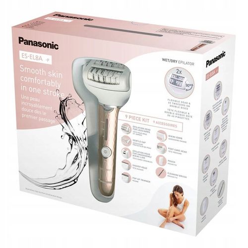 Panasonic ES-EL8A Depilator podwójne dyski 60peset na Arena.pl