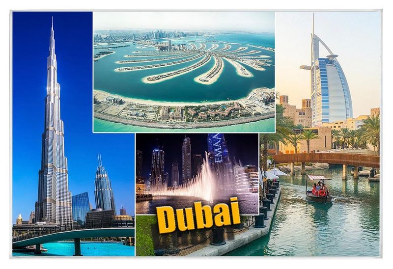 Dubai - magnes szklany zdjęcie 1