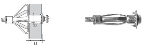 kołek stalowy molly 4*32mm - 100 szt - kol sm4*32 na Arena.pl