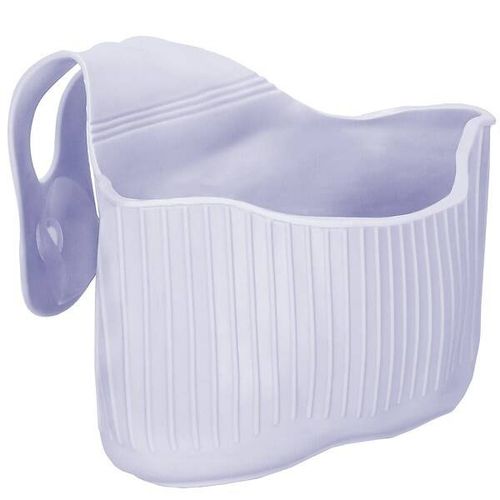 Pojemnik kuchenny 16x9cm organizer na gąbki do zlewu fioletowy na Arena.pl