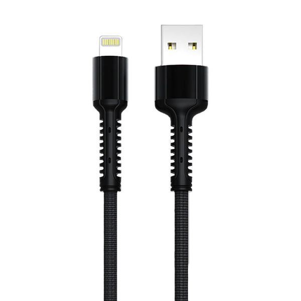 Kabel USB LDNIO LS64 lightning, 2.4A, długość: 2m zdjęcie 1