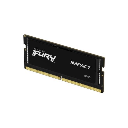 Pamięć SODIMM DDR5 Kingston FURY Impact 16GB (1x16GB) 4800MHz CL38 1,1V Cza na Arena.pl