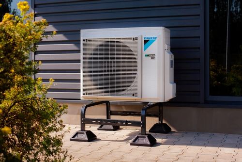 PODSTAWA REGULOWANA POD POMPĘ CIEPŁA 360 kg STOJAK FRAME FOOT FF-755 na Arena.pl