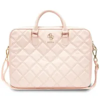 guess torba gucb15zpsqssgp 16różowy/pink quilted 4g