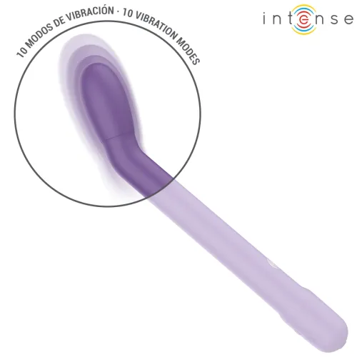 intense fun vibe g-spot fioletowy - wibrujący model usb, 19 cm na Arena.pl
