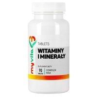 Witaminy i minerały 90tab MyVita ComplexMax