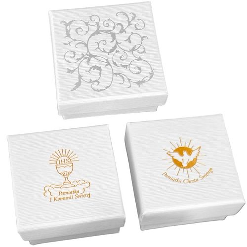 Srebrny łańcuszek 40cm Singapur i medalik serce MB Komunia Chrzest prezent na Arena.pl