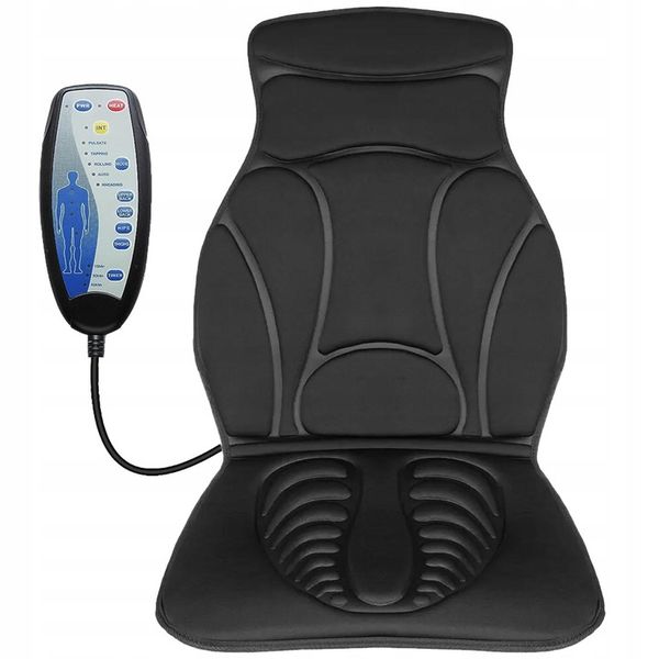 Mata masująca masażer wibracyjny do pleców ciała karku kręgosłupa szyi zdjęcie 5