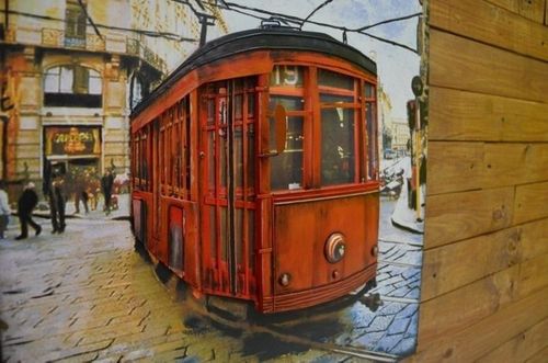 Obraz 3D TRAMWAJ na Arena.pl