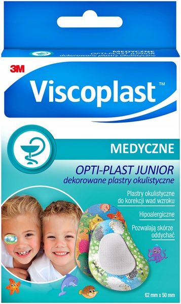 PLASTRY NA OKO VISCOPLAST OPTIPLAST DEKOROWANE JUN zdjęcie 1