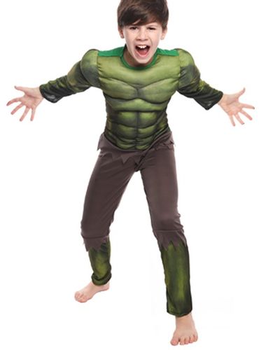STRÓJ PRZEBRANIE HULK POTWÓR MUTANT 134/140 na Arena.pl