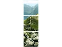 90X30CM GŁÓWNA GRAŃ TATR STOPAMI TRÓJ OBRAZ DRUK