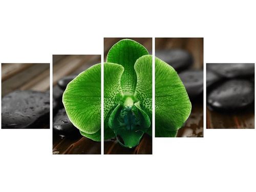 70CM 150CM OBRAZ 5 ELEM LIMONKOWY STORCZYK ŚCIENNY na Arena.pl