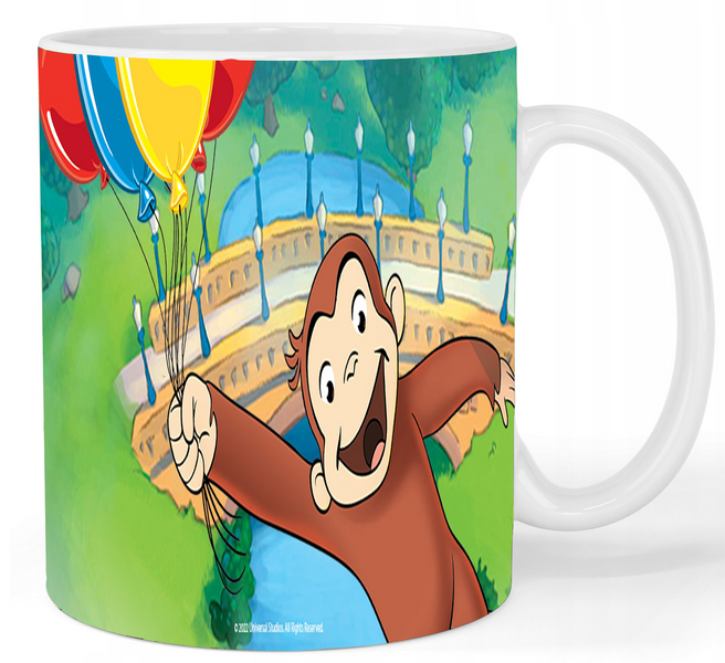 Kubek ceramiczny Ciekawski George zdjęcie 1