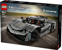 LEGO Technic 42173 Szary hipersamochód Koenigsegg Jesko Absolut