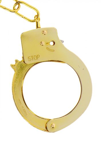 metal handcuffs gold na Arena.pl