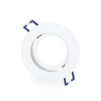 Oprawka halogenowa LUMO10 oczko ruchoma biała okrągła