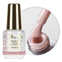 Baza kauczukowa S.O.S. Antidotum Pro Salon MollyNails Endless Flame 15g