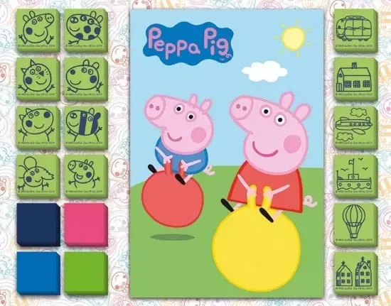 Zábavné razítkování Peppa zdjęcie 1