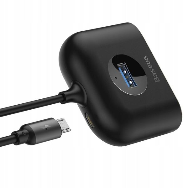 BASEUS HUB PRZEJŚCIÓWKA ROZDZIELACZ 3x USB 2.0/USB 3.0 KABEL PRZEWÓD USB 1m zdjęcie 12