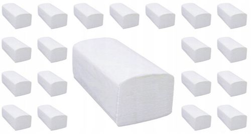 Ręcznik Papierowy ZZ Bio BIAŁY 25g GRUBY CELULOZA 1w 21X23 4000SZT na Arena.pl