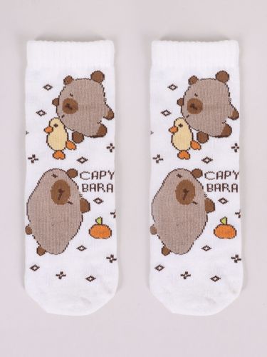 Skarpety dziecięce skarpetki bawełniane kapibara 3PAK 23-26 YOCLUB na Arena.pl