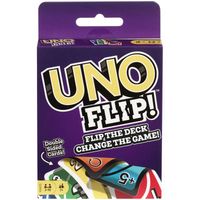 UNO FLIP! Mattel Gra karciana karty dwustronne do gry dla całej rodziny