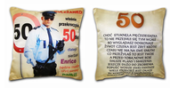 Poduszka - Koleżanko! Solenizantko właśnie przekroczyłaś 50   -    S6