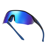 Okulary męskie przeciwsłoneczne lustrzanki duże polaryzacyjne sport